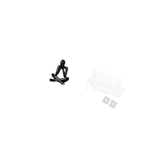 Baoblaze Modern Abstract Figure Sculpture Collectible Ornament Decorative Statue for Living Room Bookshelf Desktop Home Decor