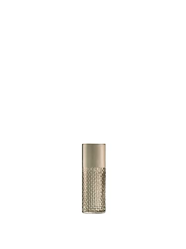 Wicker Vase H20cm Taupe - size: H20cm