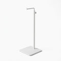 Single Hook Adjustable Purse Display Stand Metal Adjustable Handbag Bag Display Rack Holder (WHITE) - color: WHITE