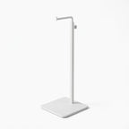 Single Hook Adjustable Purse Display Stand Metal Adjustable Handbag Bag Display Rack Holder (WHITE) - color: WHITE