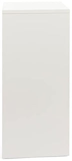 Displays2go, Gallery Display Column, Laminated Particle Board and Melamine Construction – White Laminate Finish (WDCUBEWHT2) - color: White, size: 30"H