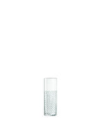 Wicker Vase H20cm Clear - size: 7.87"