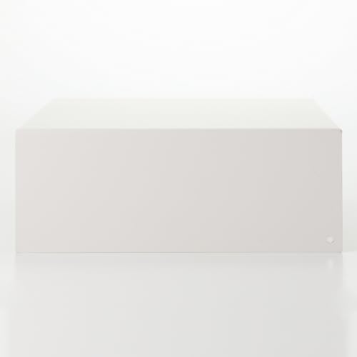 無印良品 MUJI 2461171 Steel Monitor Stand, Approx. 15.0 x 10.2 x 3.9 inches (381 x 260 x 100 mm)