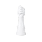 Human Body Ceramic Hand Vase, Arm Body Shaped Small Flower vase Modern Aesthetic Decorative White Ceramic vases for Home Living Room décor