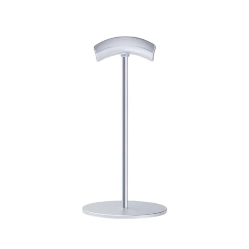 BoxWave Universal Minimus Aluminum Headphone Stand, Sturdy Simple Light Weight Stand - Metallic Silver
