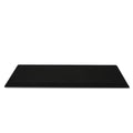 Microfiber Jewelry Stand Showcase Display Necklace Bracelet Ring Showcase Display Empty Plate (Black) - size: 35.43" x 11.34" x 0.98"