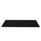 Microfiber Jewelry Stand Showcase Display Necklace Bracelet Ring Showcase Display Empty Plate (Black) - size: 35.43" x 11.34" x 0.98"