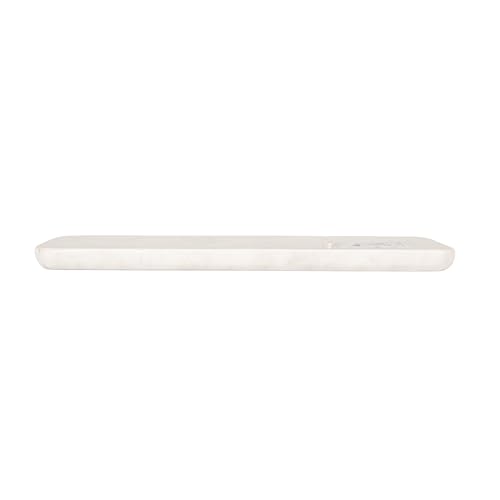 Bloomingville Marble Serving Tray, White - color: Mottled White