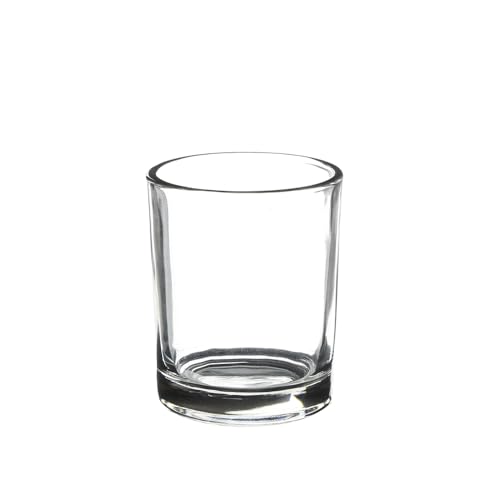 WGV Tea Light Votive Candle Holder 2x2.4, Clear Tiny Utility Cylinder Glass Vase, Small Planter Terrarium for Home Accent Decor, 1 Pc - color: Clear-cylinder-2.4"