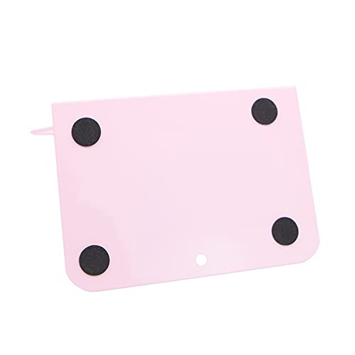 Fashion Star Bookend Non-Skid Metal Book Ends Book Stands for Home Shelves School Office Decoration Kids Study Gift (Pink) - color: Pink