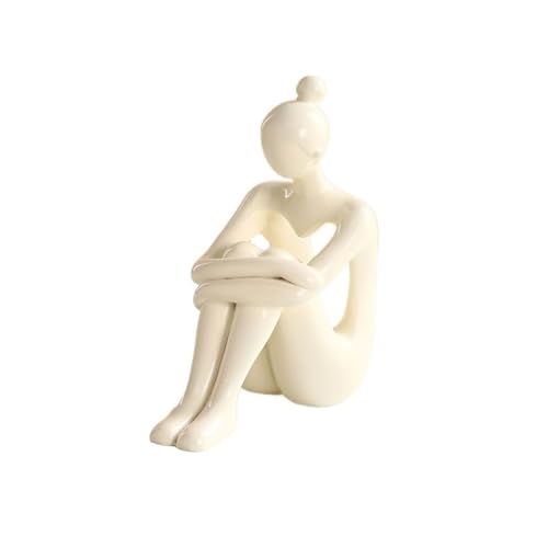 Statue Decorations Simple Modern Abstract Figures Creative Small Ornaments Living Room Home Desktop Decorations Home Decor Object(B) - size: B