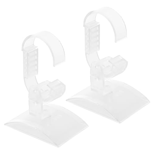 balacoo 2 Pcs Watch Display Stand Holder, Clear Acrylic Watch Stand Bracelet Display Holder, Adjustable Jewelry Organizer for Home Decor, Shops Trade Shows