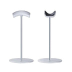 BoxWave Universal Minimus Aluminum Headphone Stand, Sturdy Simple Light Weight Stand - Metallic Silver