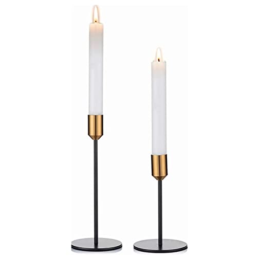 Metal Candle Holder, Modern Design, Elegant Matte Black Finish, Candle Stand, Premium Decorative Accessory, for Home Decor, Wedding Events, Living Room Ambiance, Dining Table Cente