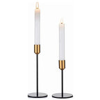 Metal Candle Holder, Modern Design, Elegant Matte Black Finish, Candle Stand, Premium Decorative Accessory, for Home Decor, Wedding Events, Living Room Ambiance, Dining Table Cente
