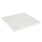 Santa Barbara Design Studio Marble Charcuterie Boards Cheese Board Cutting Board, 10" Square, White