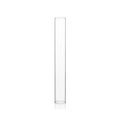 WGVI Hurricane Candle Holder Sleeve, Wide 3", Height 24", Clear Glass Cylinder Candleholder, Chimney Tube, Open Ended Candle Shade, 1 Piece - size: 3"x24"H
