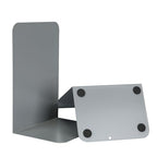 Metal Book Ends Bookend for Shelves Book Holder - color: Gray