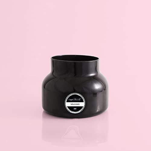 Capri Blue Volcano Scented Candles - Luxury Glass Jar Candles for Home Scented with Tropical Fruit & Sugared Citrus - Soy Wax Blend - Capri Blue Volcano - Black Color (19 oz) - color: Black, size: 19 oz