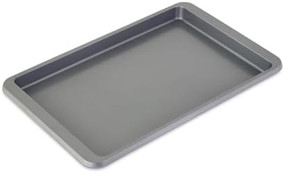 KitchenAid Premium Aluminized Steel Baking Sheet,Nonstick,10x15 Inch,Contour Silver,(Pack of 6) - color: Contour Silver, size: 10 x 15 Inch (Pack of 6)
