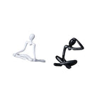 Baoblaze Creative Abstract Thinker Sculpture Decorative Figurine Unique Modern Ornament for Entrance Bedroom Shelf Desk Housewarming Birthday Gift Collection