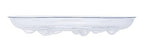 6 Pack Heavy Duty Clear Plastic Plant Saucer Sturdy Pot Tray Plant Drip Trays Drip Trays for pots,Plant Water Catcher Tray,Flower Pot Saucer Water Drainage Tray Floor Protector (10 INCH) - size: 10 inch
