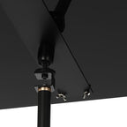 Conference Presentation Stand, Portable Podium Stand Presentation Standing for Classroom Height Adjustable Desk in Conference Rooms, Schools Load-Bearing Capacity 25Kg/55 Lbs (Black) - color: #Black3