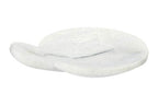 Creative Co-Op Small Marble Handle Dish, 5" x 3.5", White (DF2329) - color: White, size: 5" x 4"