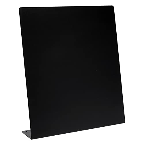 Juvale Magnet Board - Black, 12.6 x 11 x 2.6 in - Standing Magnetic Board for Desk & Wall - Magnetic Display for Memos, Photos & Documents