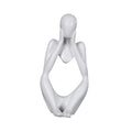 PRETYZOOM Modern Abstract Thinker Statue Decorative Art Home Accessory Neutral Minimalist Decor