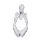 PRETYZOOM Modern Abstract Thinker Statue Decorative Art Home Accessory Neutral Minimalist Decor