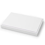Oirlv Premium White Leather Stackable Jewelry Tray 18 Gird Necklace Bracelet Organizer Showcase Necklace Display Tray - color: White, size: Necklace/Bracelet Tray