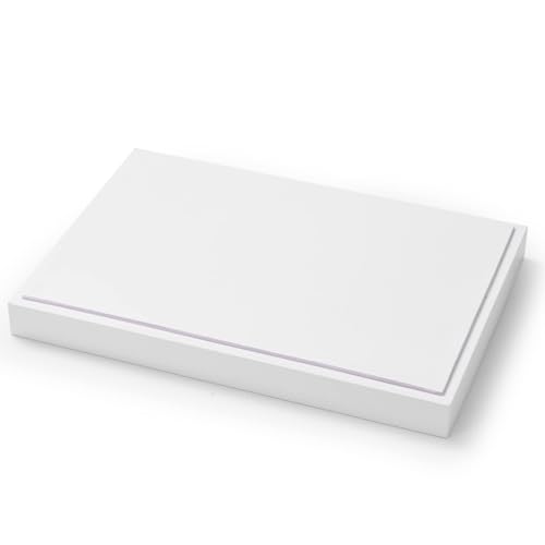 Oirlv Premium White Leather Stackable Jewelry Tray 18 Gird Necklace Bracelet Organizer Showcase Necklace Display Tray - color: White, size: Necklace/Bracelet Tray