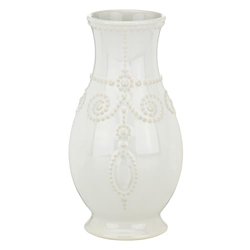 Lenox 858819 French Perle White 8" Fluted Vase