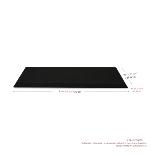 Microfiber Jewelry Stand Showcase Display Necklace Bracelet Ring Showcase Display Empty Plate (Black) - size: 35.43" x 11.34" x 0.98"