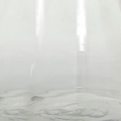 The Novogratz Glass Handmade Bubble Pillar Candle Holder, Set of 2 11", 14"H, Gray - color: Gray, size: 2 PIECES SMALL SIZE