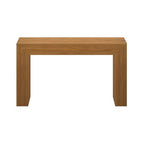 Plank+Beam Grand Console Table, 56 Inch Solid Wood Modern Sofa Table, Narrow Entryway Table for Hallway, Behind The Couch, Living Room, Foyer, Pecan Wirebrush - color: Pecan Wirebrush, size: 56 Inch