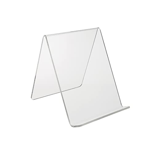 SOURCE ONE 6" Acrylic Easel Book Holder Rack Stand - size: 1 Pack