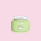 Capri Blue Volcano Scented Candles - Luxury Candles for Home Scented with Tropical Fruit & Sugared Citrus - Long Lasting Soy Wax Blend - Signature Glass Jar (Iced Matcha Green, 19 oz) - color: Iced Matcha Green, size: 19 oz
