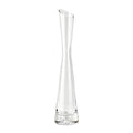 25cm/9.8inch Tall Clear Glass Thin Narrow Necked Bud Vase Slim Single Stem Flower Vase Floral Vase Centerpiece for Wedding Party Home Table Decor - size: 25cm/9.8inch