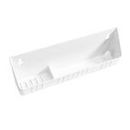 Rev-A-Shelf 11" Tip-Out Plastic Sink Trays for Kitchen and Bathroom Base Cabinet, Pack of 2 Pullout Vanity Shelf Home Organizer, White, 6572-11-11-52