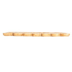 Creative Co-Op Scalloped Mango Wood Tray, Natural