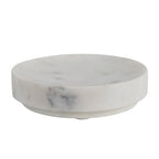 Marble Soap Dish - color: White