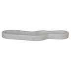 Bloomingville Organic-Shaped Marble Tray, White