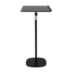 Conference Presentation Stand, Portable Podium Stand Presentation Standing for Classroom Height Adjustable Desk in Conference Rooms, Schools Load-Bearing Capacity 25Kg/55 Lbs (Black) - color: #Black3