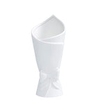Matte White Bowknot Ceramic Vase, Modern Flower Vases for Home Decor, Pampas, Living Room, Mantel, Table Decoration (Model B)