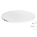 Fotoconic White Electric Motorized Rotating Turntable Display Stand, 24 Inch / 60cm Diameter, 180 Lb Centric Loading for Shop Display - size: White 24", 180 Lb Max Loading