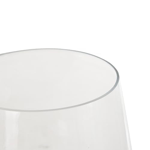 Deco 79 Glass Decorative Vase Cone Shaped Centerpiece Vase, Flower Vase for Home Decoration 10" x 10" x 13", Clear - size: 10" x 10" x 13"