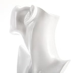 SOUJOY Jewelry Mannequin Display, Resin Display Stand Bust, Boutique Earring Holder Organizer for Show Jewelry, Necklace, Earrings, Rings, White
