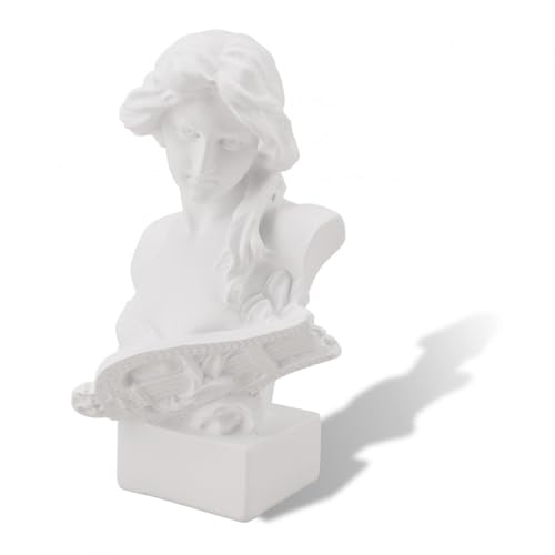 Goddess Aphrodite Statue, 6 Inches Greek Goddess Aphrodite Statue, Height Resin White Classical Art Figurine Ornament for Home or Office Decor,Valentine's Day Gift(Aphrodite Statue) - style: Aphrodite statue